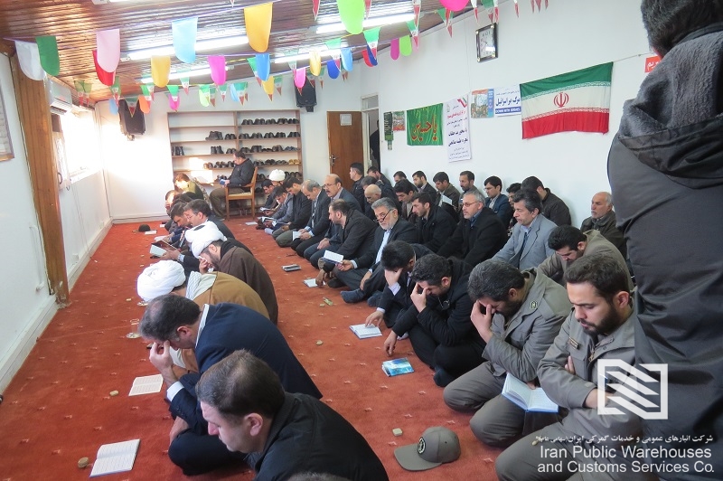 برگزاری مراسم بزرگداشت مراسم دهه مبارک فجر با حضور مسئولان ارشد و مدیران بندر آستارا در شرکت انبارهای عمومی و خدمات گمرکی آستارا 2